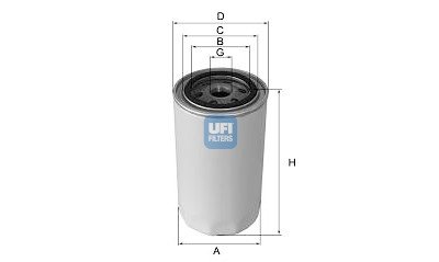 Filtro de óleo UFI 23.291.00
