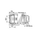 Radiador de óleo, óleo do motor