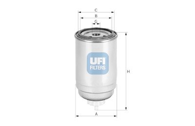 Filtro de combustível UFI 24.333.00
