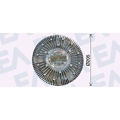 Ventoinha do ventilador, refrigeração do motor