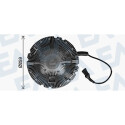 Ventoinha do ventilador, refrigeração do motor