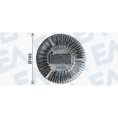 Ventoinha do ventilador, refrigeração do motor