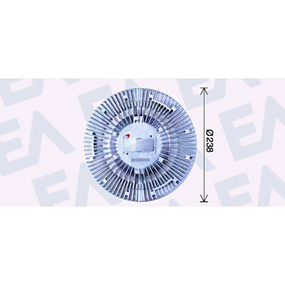 Ventoinha do ventilador, refrigeração do motor
