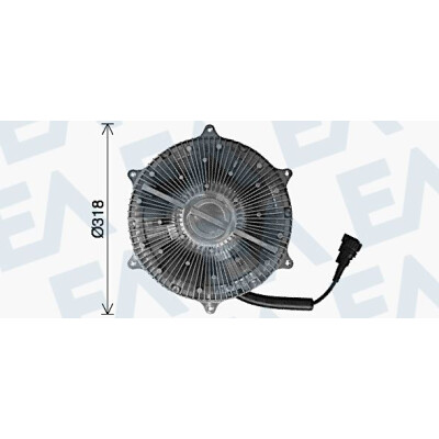 Ventoinha do ventilador, refrigeração do motor