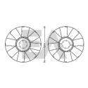 Ventoinha do ventilador, refrigeração do motor