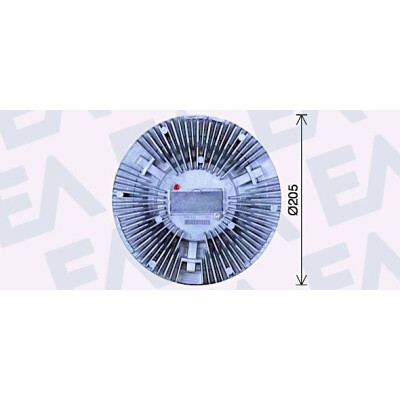 Ventoinha do ventilador, refrigeração do motor