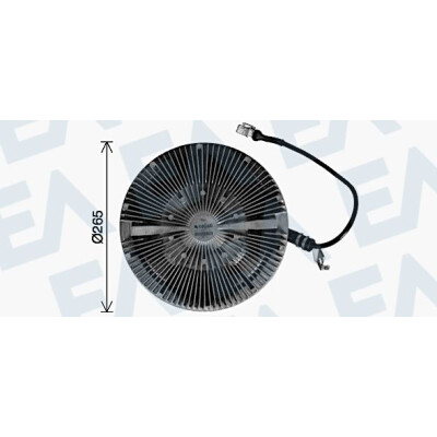 Ventoinha do ventilador, refrigeração do motor