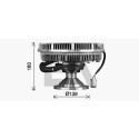Ventoinha do ventilador, refrigeração do motor