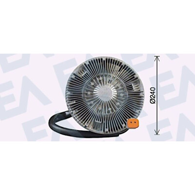 Ventoinha do ventilador, refrigeração do motor
