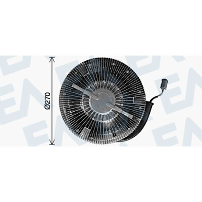 Ventoinha do ventilador, refrigeração do motor