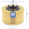 Filtro de óleo UFI 25.015.00