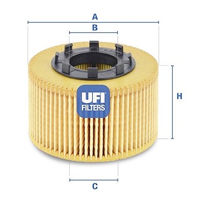 Filtro de óleo UFI 25.015.00
