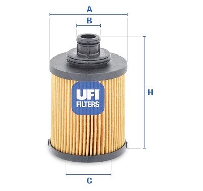 Filtro de óleo UFI 25.031.00