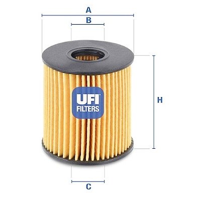 Filtro de óleo UFI 25.060.00