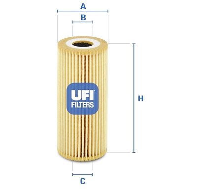 Filtro de óleo UFI 25.067.00