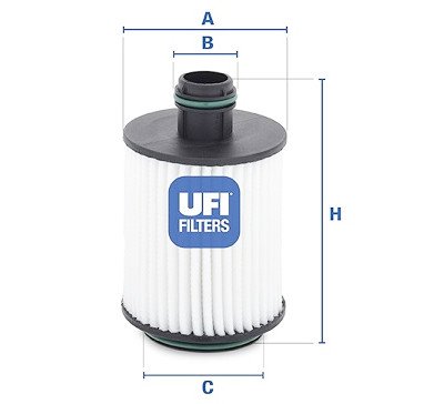 Filtro de óleo UFI 25.093.00