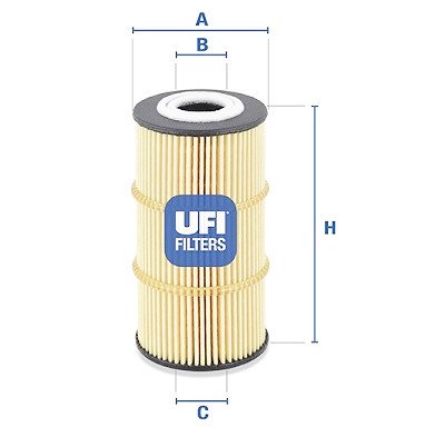 Filtro de óleo UFI 25.170.00