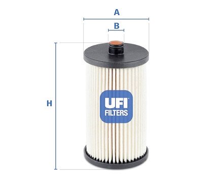 Filtro de combustível UFI 26.012.00
