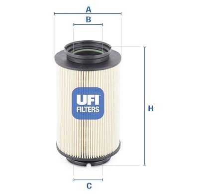 Filtro de combustível UFI 26.014.00