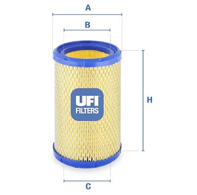 Filtro de ar UFI 27.267.00