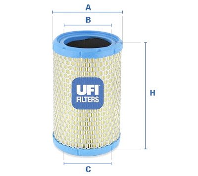 Filtro de ar UFI 27.273.00