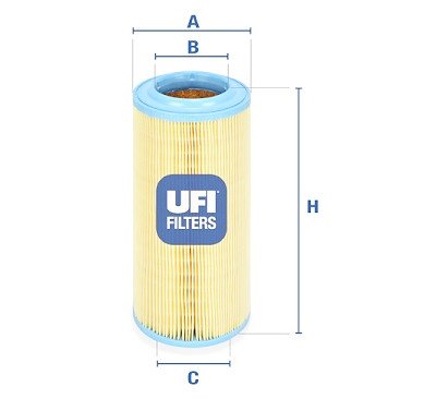 Filtro de ar UFI 27.341.00