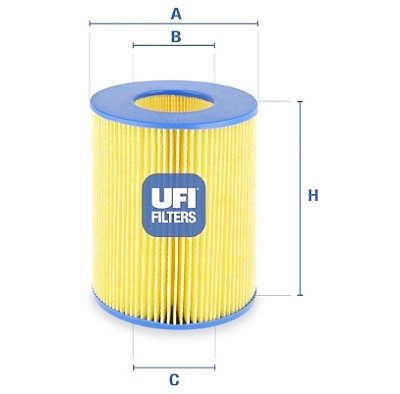 Filtro de ar UFI 27.355.00