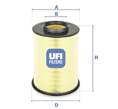 Filtro de ar UFI 27.675.00
