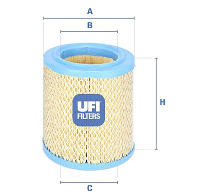 Filtro de ar UFI 27.888.00
