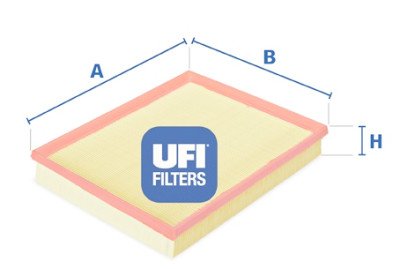 Filtro de ar UFI 30.107.00
