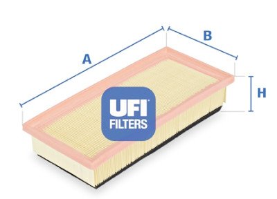 Filtro de ar UFI 30.127.00