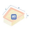 Filtro de ar UFI 30.133.00