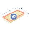 Filtro de ar UFI 30.135.00