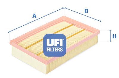 Filtro de ar UFI 30.137.00