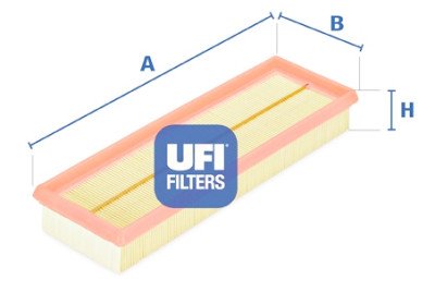 Filtro de ar UFI 30.150.00