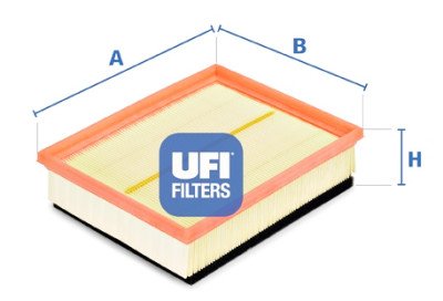 Filtro de ar UFI 30.151.00