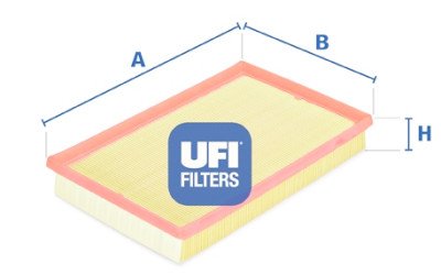 Filtro de ar UFI 30.158.00