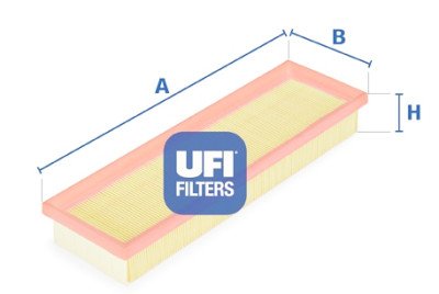 Filtro de ar UFI 30.185.00