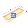 Filtro de ar UFI 30.186.00
