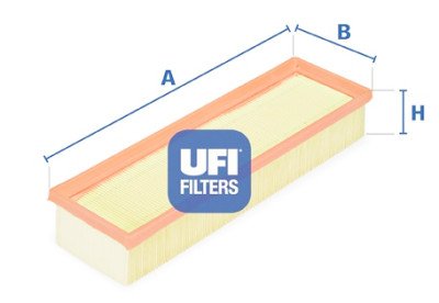 Filtro de ar UFI 30.186.00