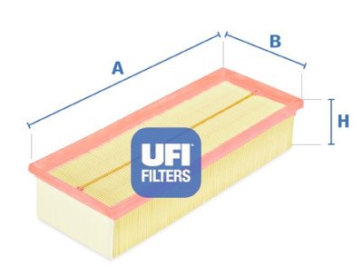 Filtro de ar UFI 30.187.00