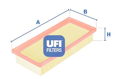 Filtro de ar UFI 30.194.00