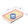Filtro de ar UFI 30.207.00