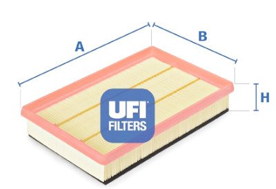 Filtro de ar UFI 30.207.00