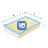 Filtro de ar UFI 30.245.00