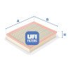 Filtro de ar UFI 30.258.00