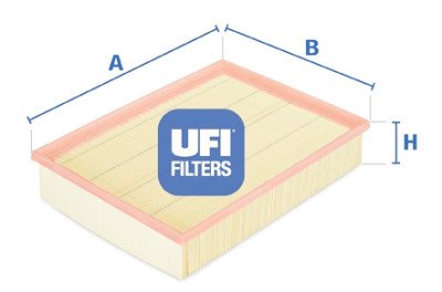 Filtro de ar UFI 30.268.00