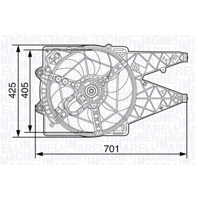 Ventilador, refrigeração do motor