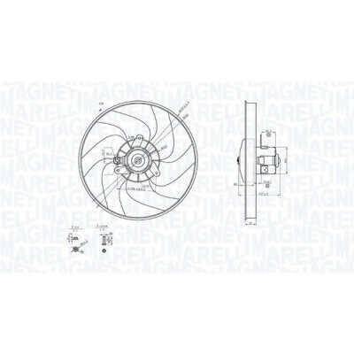 Ventilador, refrigeração do motor