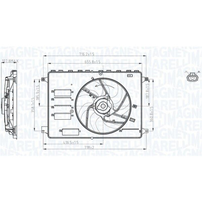 Ventilador, refrigeração do motor